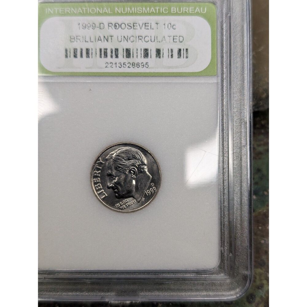 1999-D Roosevelt Dime • BU • Denver Mint • Sealed Holder
